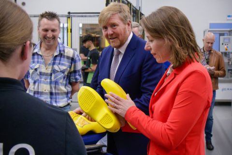 Koning Willen-Alexander en minister Hanke Bruins Slot bezoeken REMO!